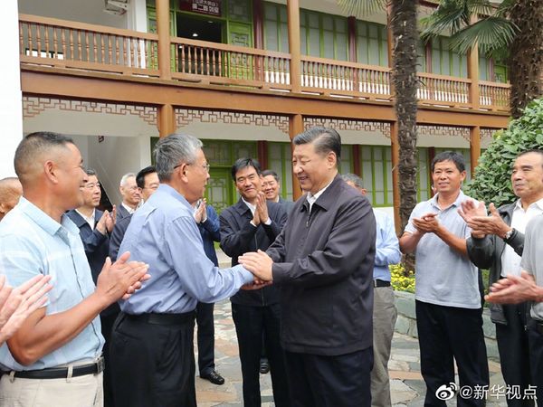 习近平在河南考察 引起当地干部群众热烈反响